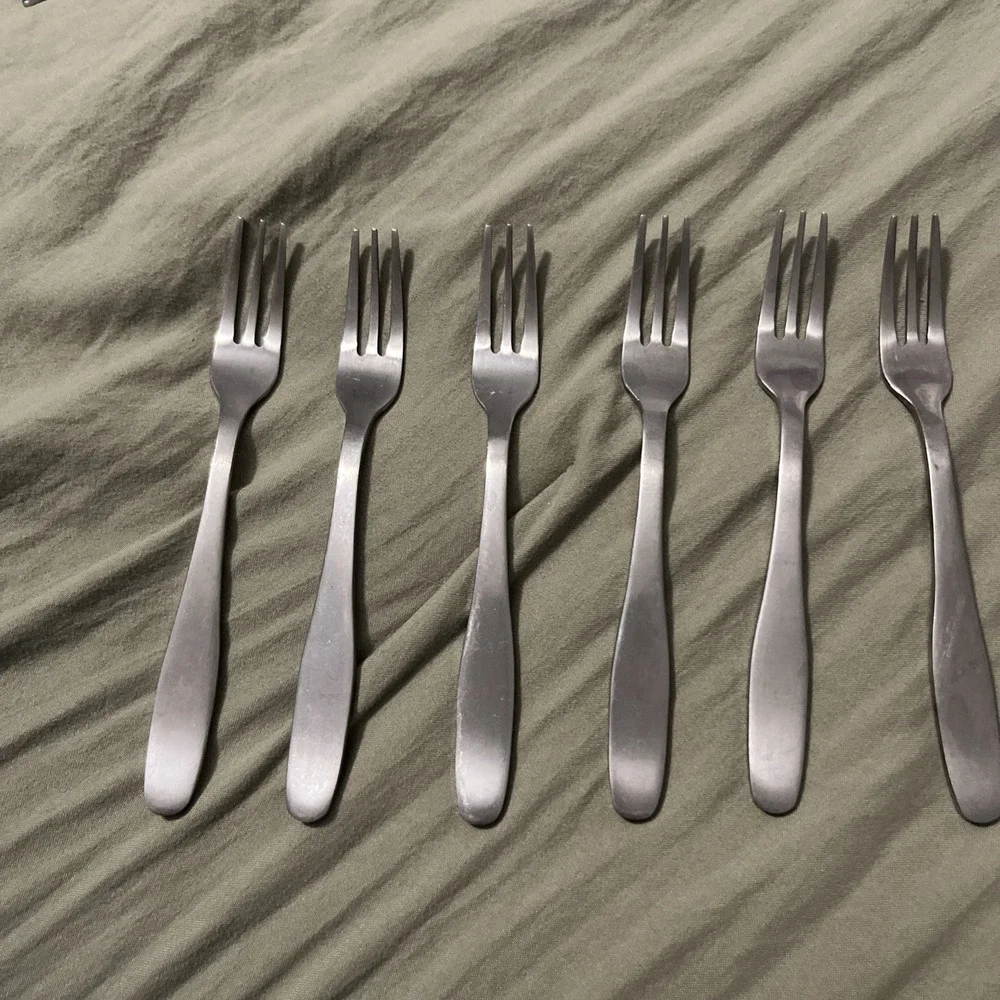 cambridge silverware 6 piece cocktail fork